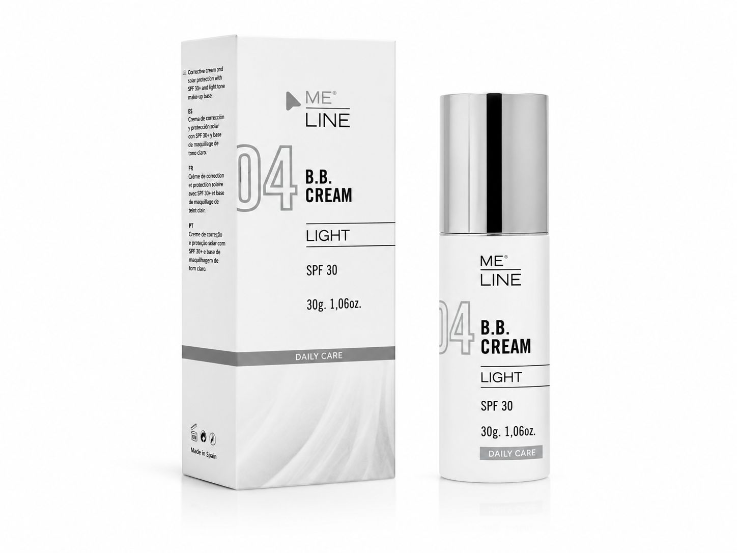 MeLine® 04 B.B. Cream Light SPF 30 (1 x 30g Por Pack)