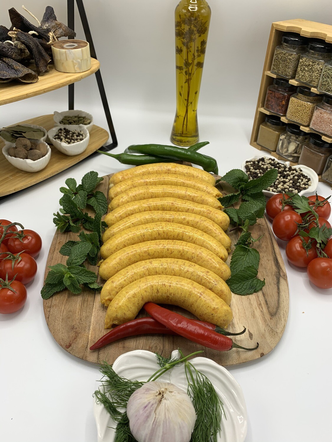 Saucisses de Poulet Curry