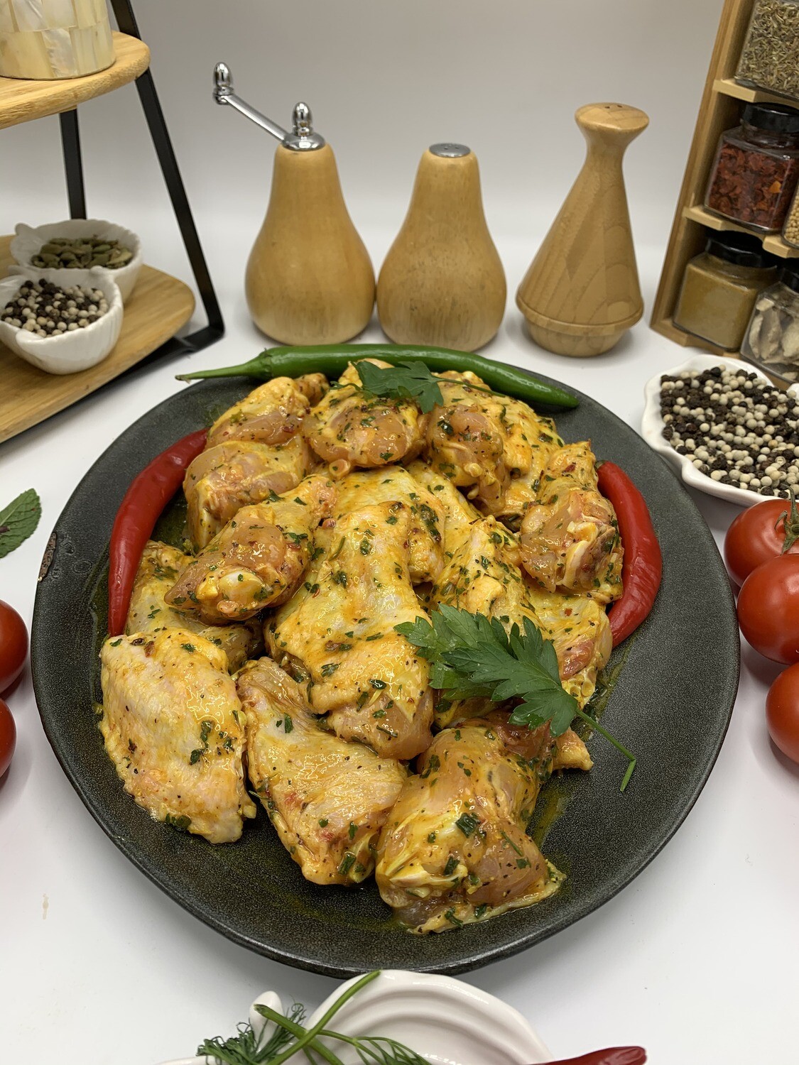 Ailes de Poulet Mariné