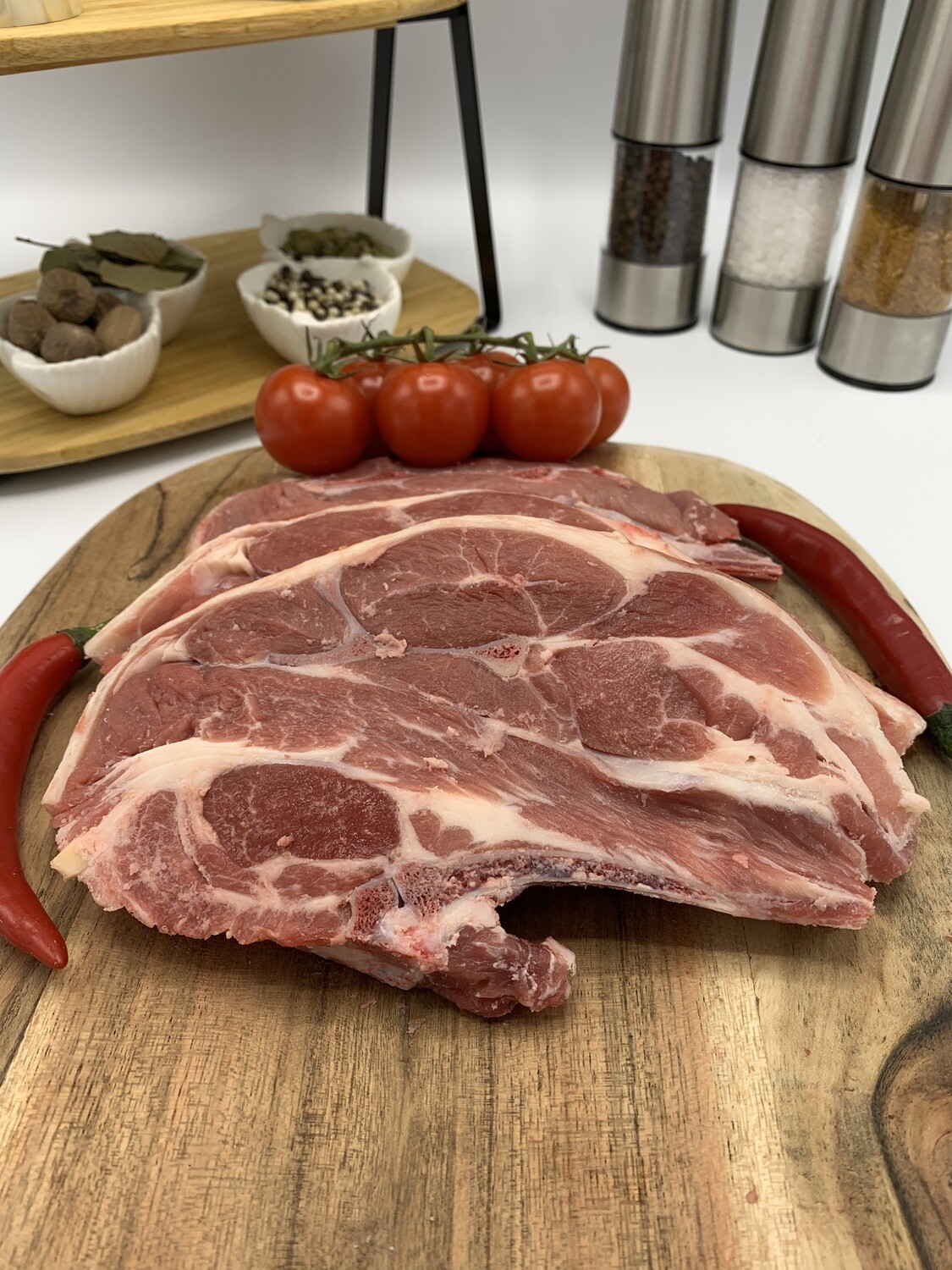 Basse côte d&#39;agneau