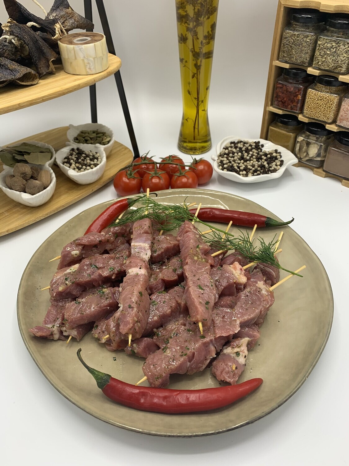 Mini Brochette de Dinde Marine