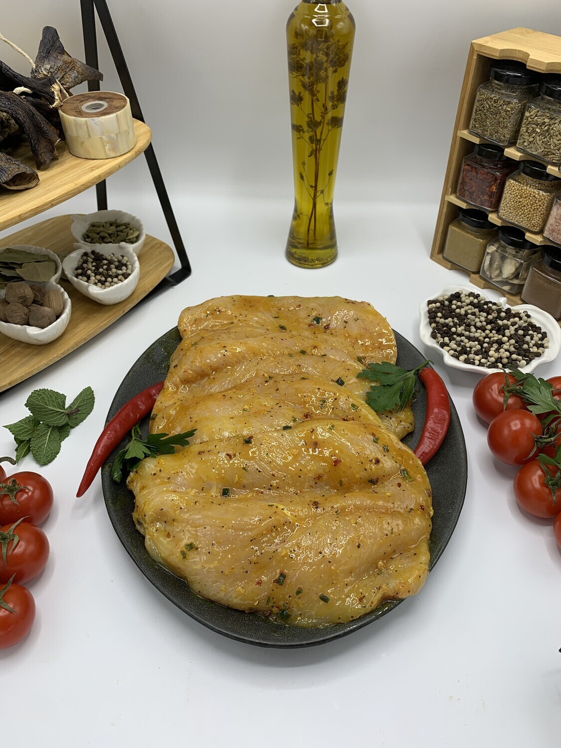 Filet de Poulet en Tranche Marine