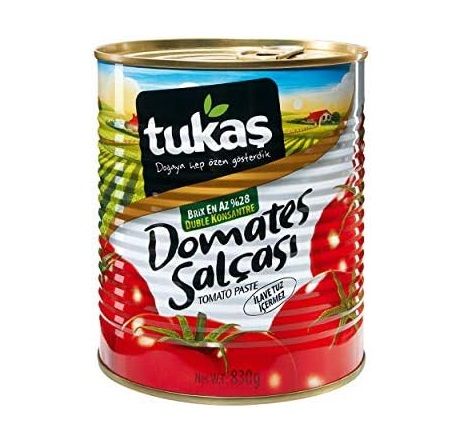 Turk Tukas Pâte à tomates double concentré 830g