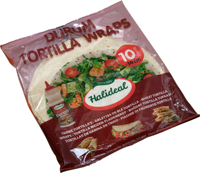 Durum Tortilla Wraps 30cm x 10