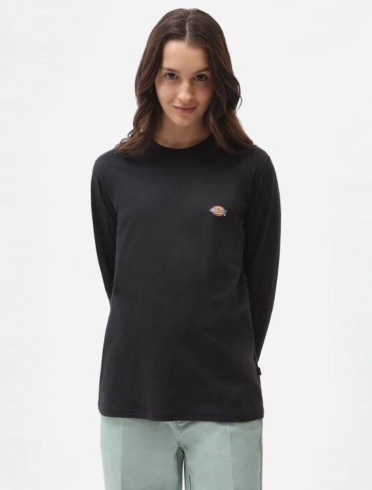 Mapleton Long Sleeve T-Shirt, Size: XS, Colour: Black