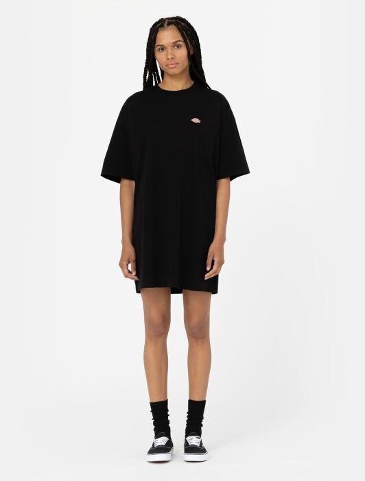 Mapleton T-Shirt Dress, Size: XXS, Colour: Black