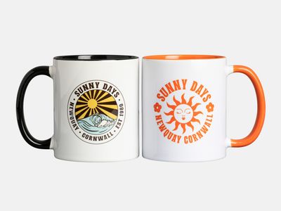 Sunny Days Retro Mug