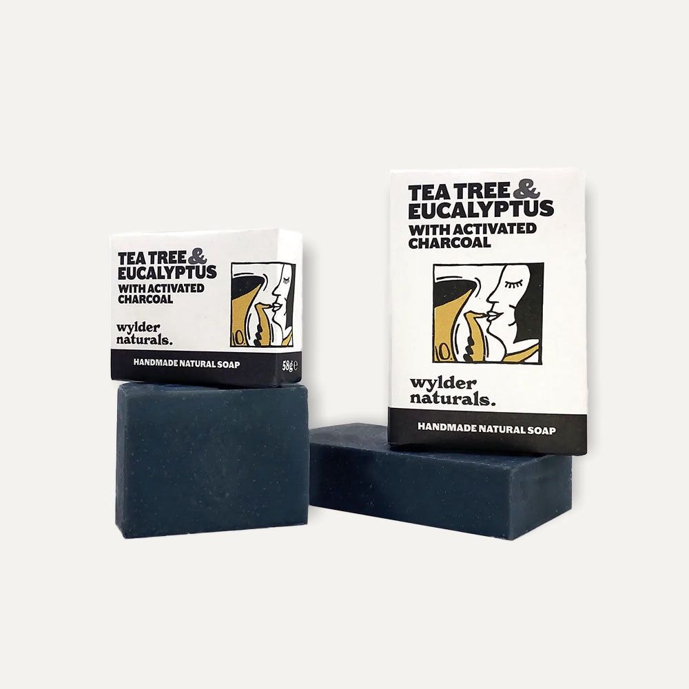 Wylder - Tea Tree &amp; Eucalyptus/ Activated Charcoal mini bar