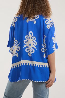 Mandala print Kimono