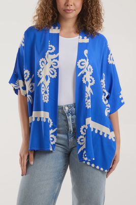 Mandala print Kimono