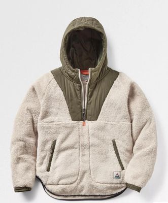 Beaumont Recycled Sherpa Hooded Fleece