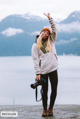 Beaumont Recycled Sherpa Hooded Fleece