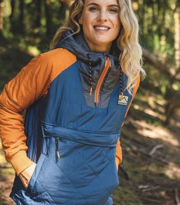 Ocean Recycled Insulated 1/2 Zip Jacket