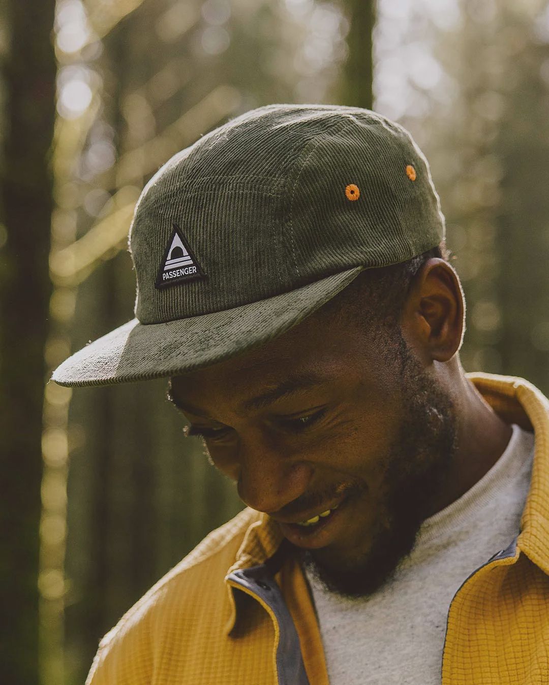 Fixie Recycled Cord 5 Panel Cap