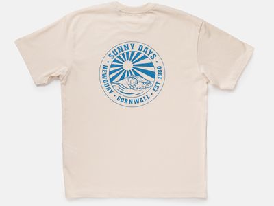 Sunny days Retro Organic Heavy T shirt