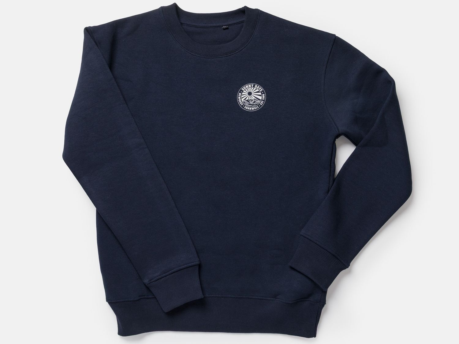 Sunny Days Retro Zip pocket Organic Crew