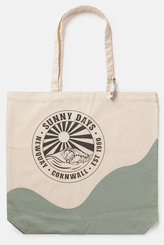 Sunny Days Retro Wave Tote