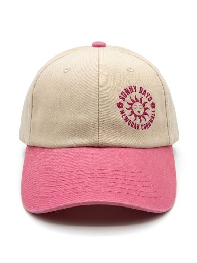 Vintage Sun Girl Strap back Cap