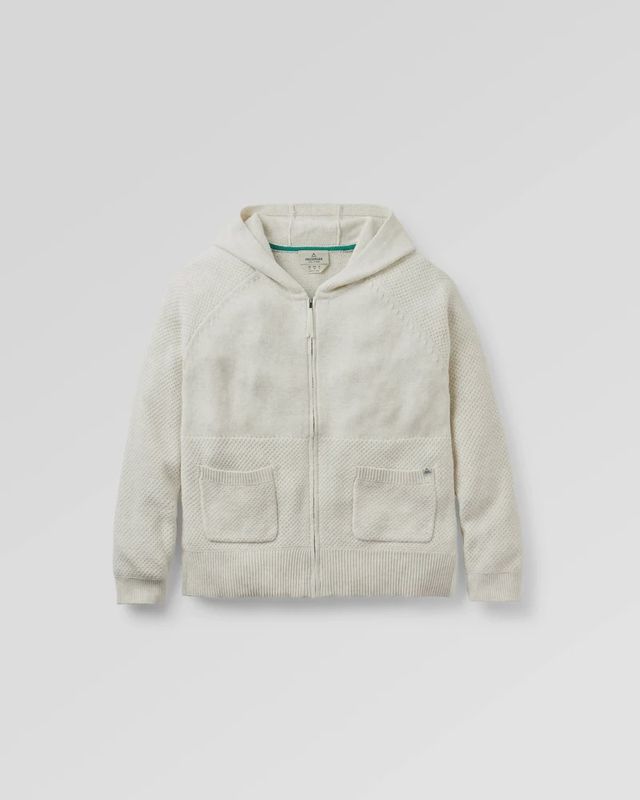 Cove Organic Cotton Knitted Zip Hoodie