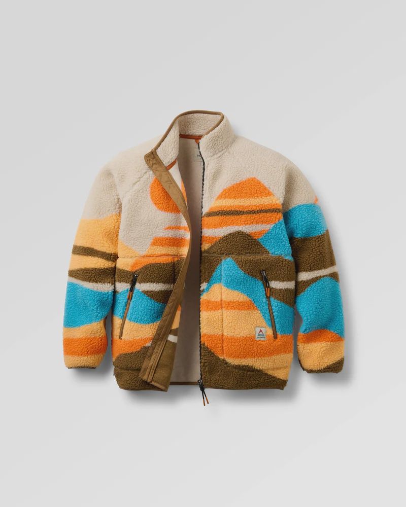 Fairbanks Full Zip Recycled Sherpa Fleece