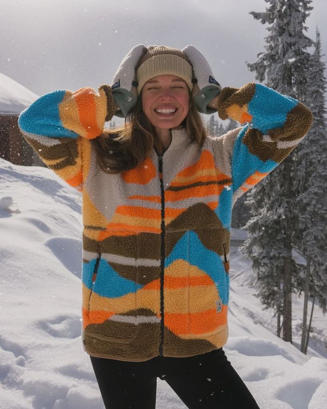 Fairbanks Full Zip Recycled Sherpa Fleece
