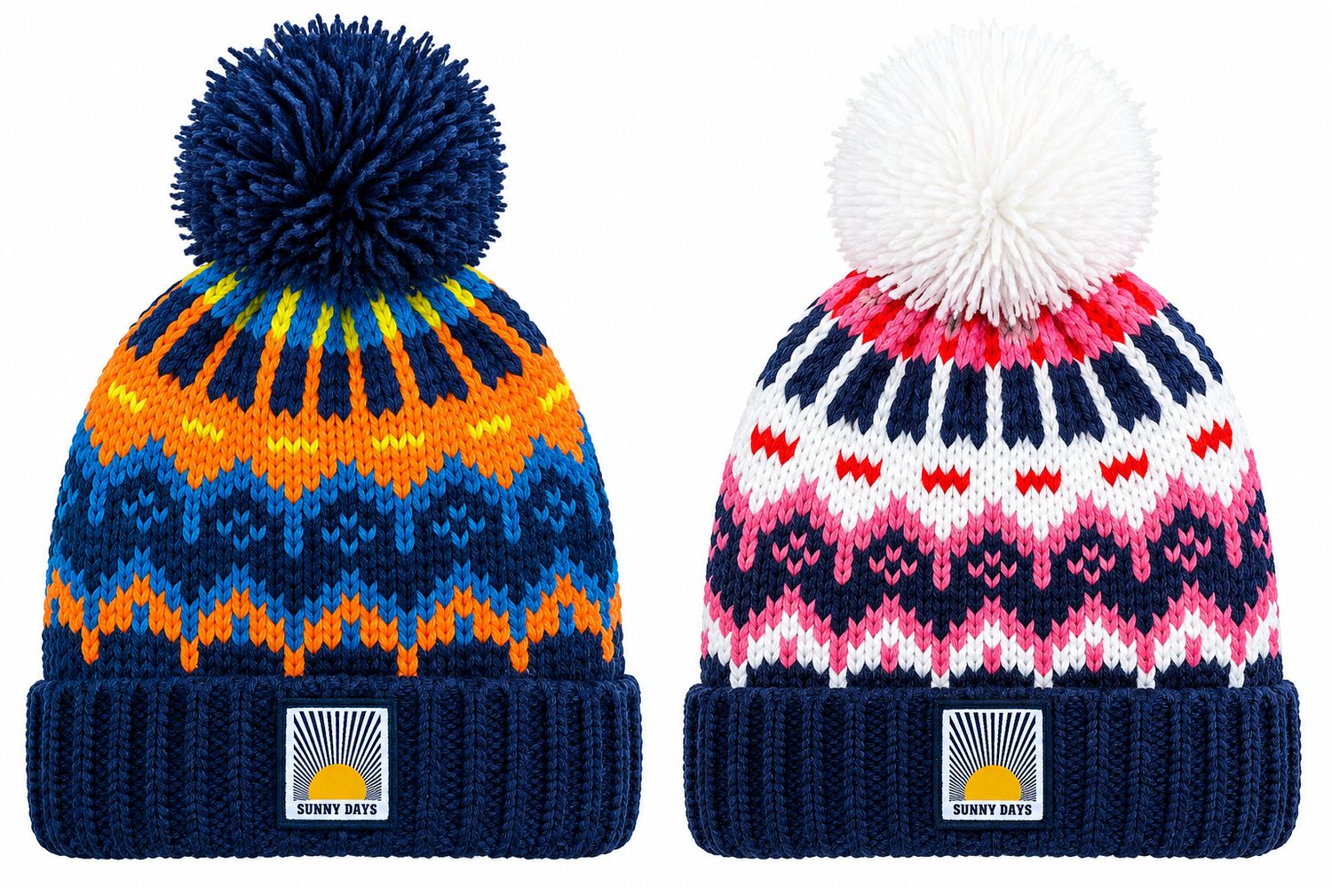 Sunny days Fleece Lined Retro Ski