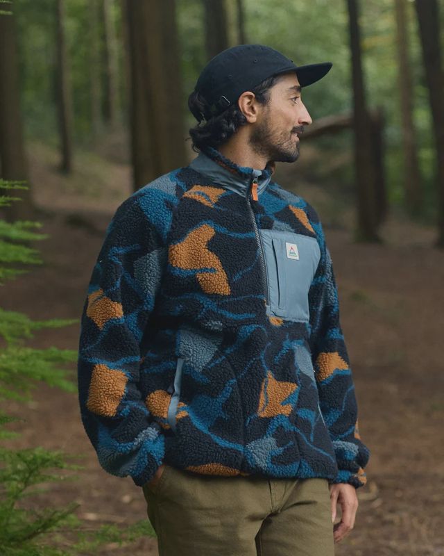 Offroad Recycled Sherpa 1/2 Zip