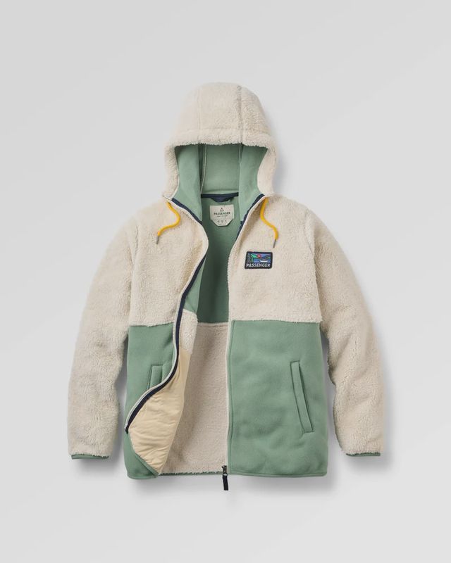 Nestling Recycled Polar-Lined Sherpa Fleece
