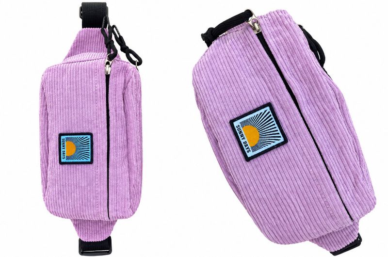 Sunny days Retro Cord Side Pack.