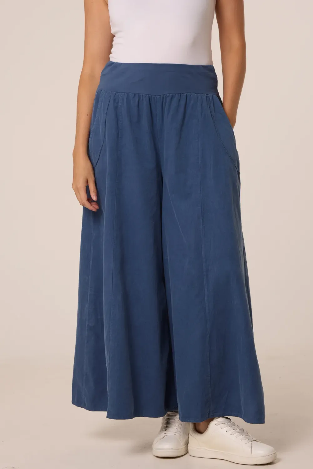 Baby Corduroy Wide Leg Trouser
