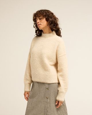 True Love Women White Jumper