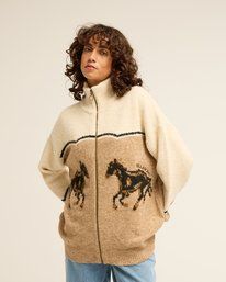 Moon Safari Women White Jumper