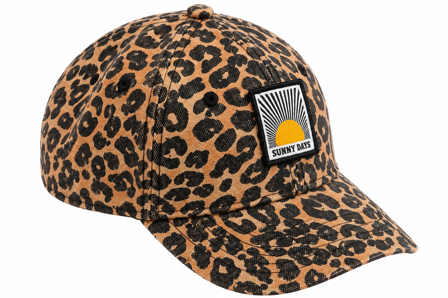 Sunnydays Leopard Print 6 Panel Cap