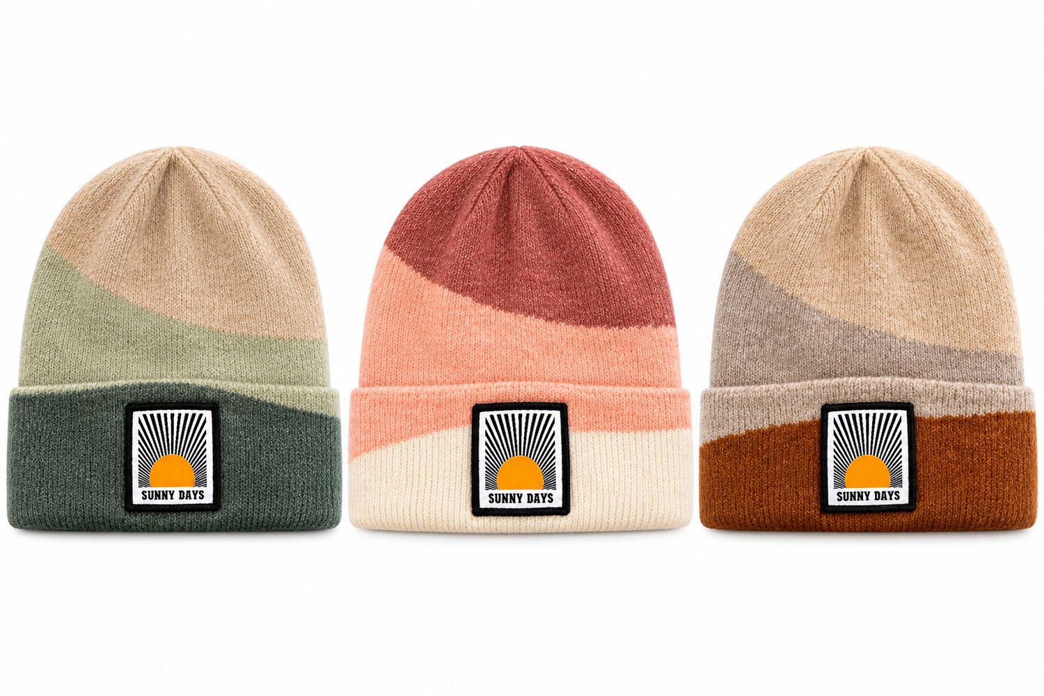 Sunny Days Soft Wave Beanie
