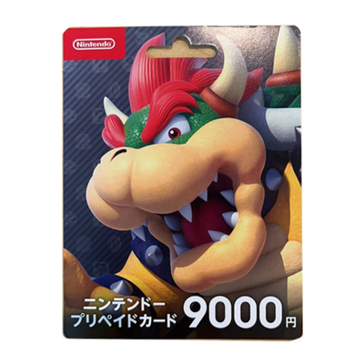 Japan Nintendo Gift Card (9000円)