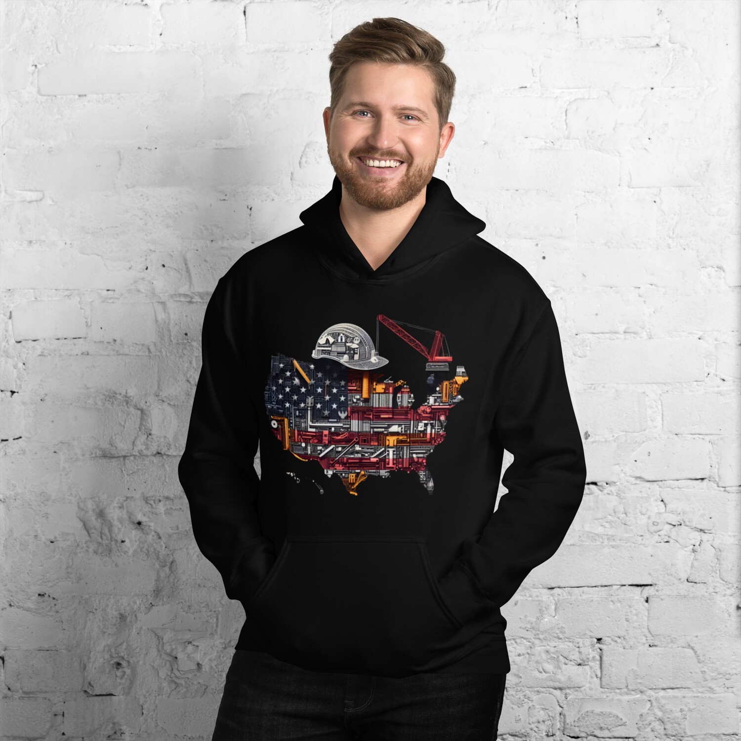 Constructing Careers Crafting Dreams Unisex Hoodie