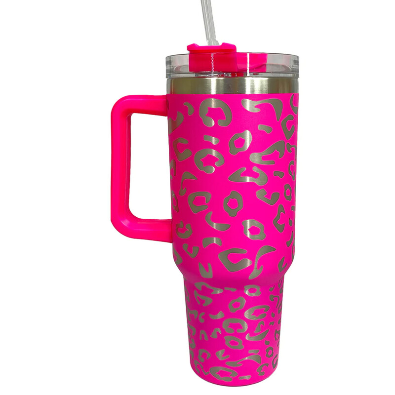 Morgan Tumbler Iridescent Leopard