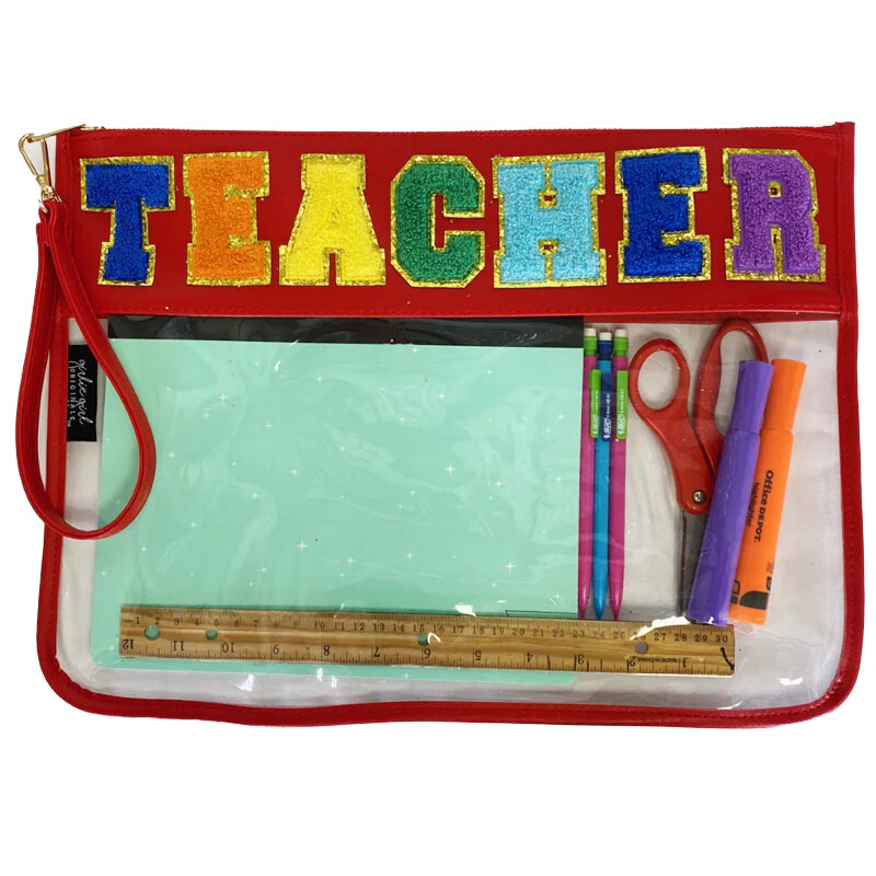 Teacher Red Candy Bag