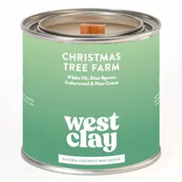Christmas Tree Farm Candle HOLIDAY Pine Evergreen Scented