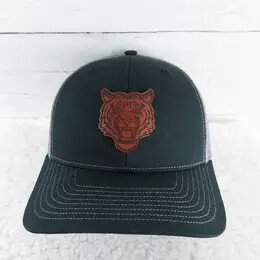 Team Mascot Richardson Black And Grey Trucker Hat