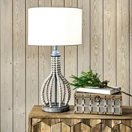 Valley 25&quot; Rattan Table Lamp