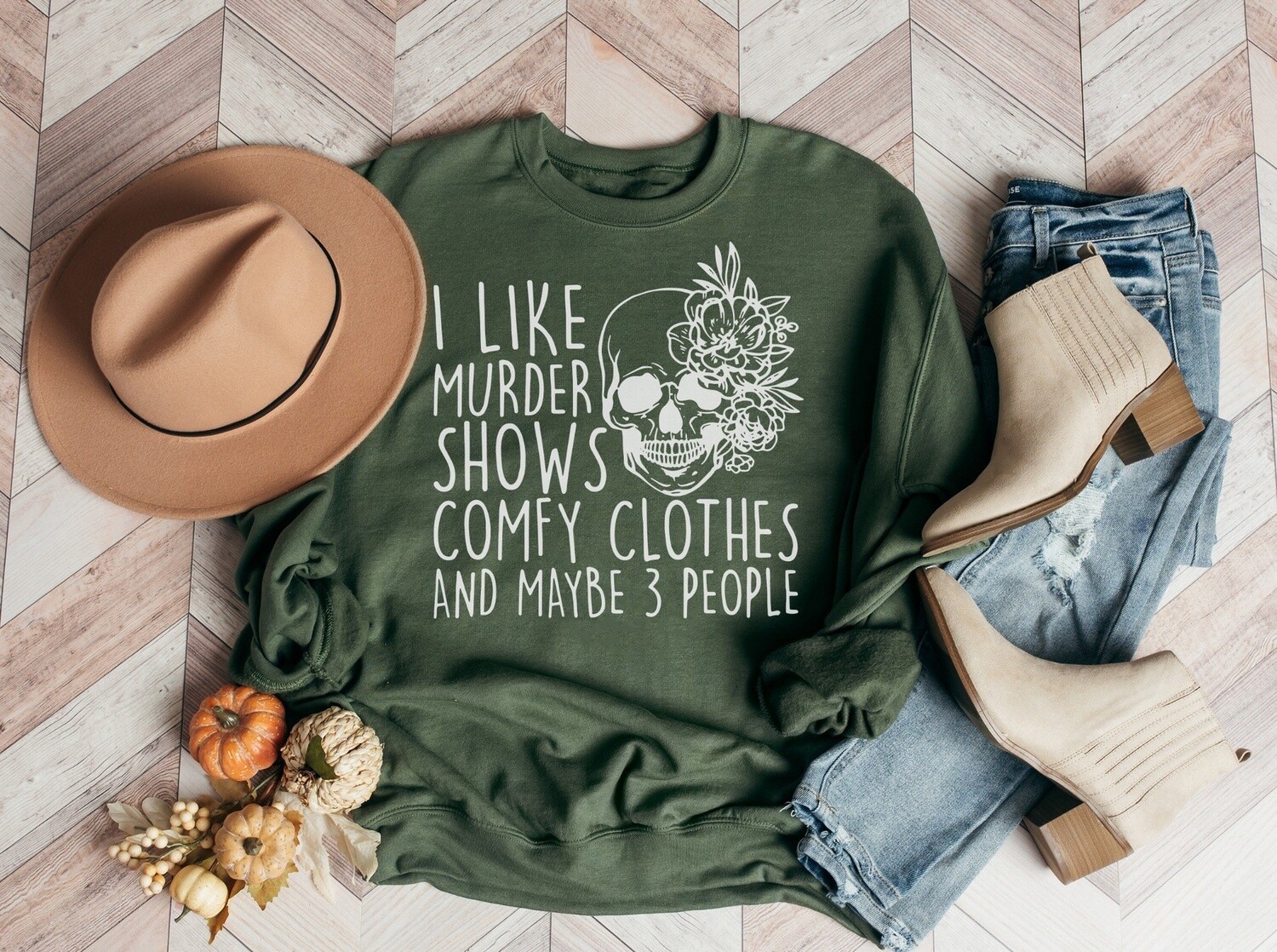 I Like Murder Shows Comfy Clothes