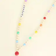 Beaded Badge Lanyard