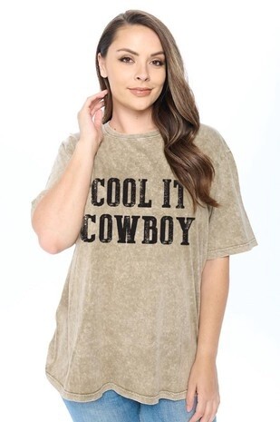 Cool It Cowboy Graphic Tee