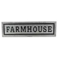 Amelie Galvanized Metal Wall Decor - Farmhouse