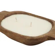 Heartland™ Mini Bowl-Candle, Colour: Waxed