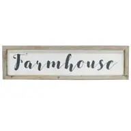 Farmhouse Wood Framed Print