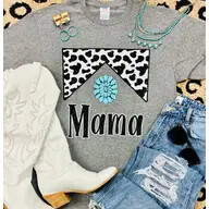 Mama Cowhide Concho Tee