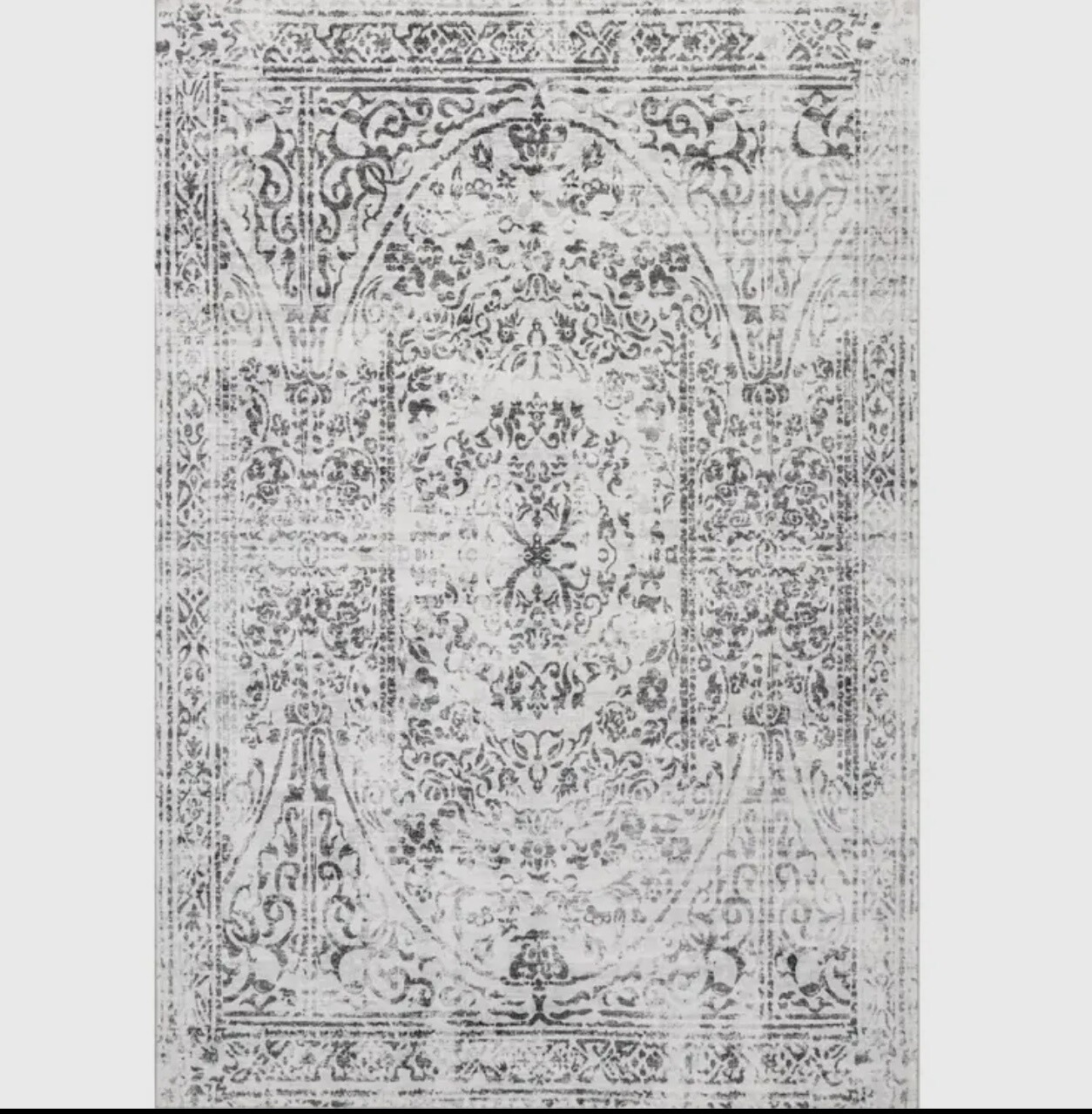 Bess Persian Vintage Washable Area Rug