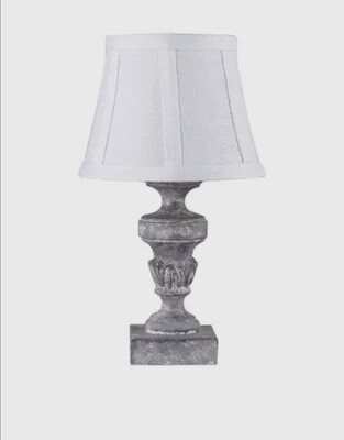 Luxembourg Light Grey Accent Lamp